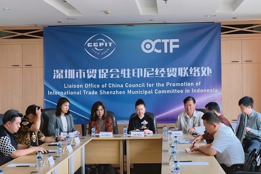 Read more about the article Exchange Meeting CCPIT Shenzhen & GPHRI Perkuat Kolaborasi Perdagangan Indonesia–Tiongkok di OCTF Indonesia Sourcing Center Open Day
